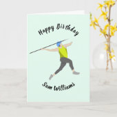 ジャベリン カード (黄色い花)