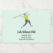 ジャベリン スパークリングワインラベル (シングルラベル)