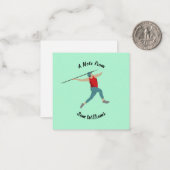 ジャベリン ノートカード (正面/裏面インサイチュ)