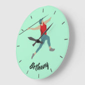 ジャベリン ラージ壁時計 (傾斜)