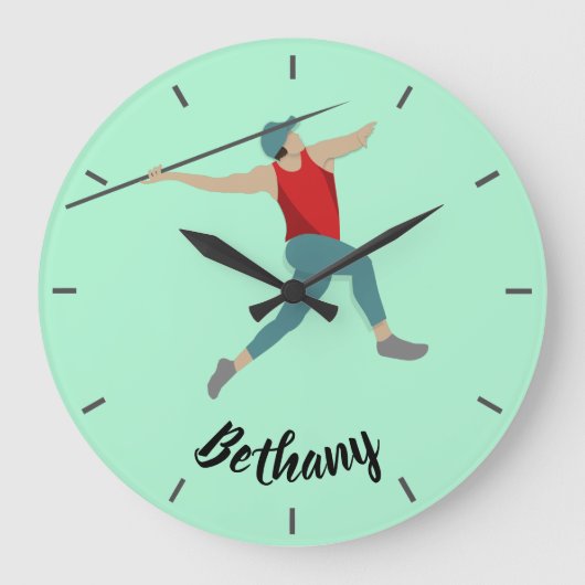 ジャベリン ラージ壁時計 (正面)