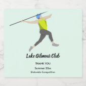 ジャベリン リキュールボトルラベル (シングルラベル)