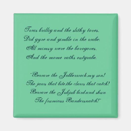 ジャベルウォッキー・マグネント マグネット (正面)