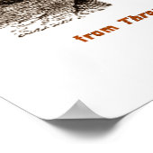 ジャベルウォッキー(ルイスキャロルが鏡を通る) ポスター (角)