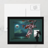 ジャポナイの後のカルト ポストカード (正面/裏面)