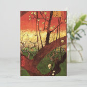 ジャポニズム：ヴィンセント・ヴァン・ゴッホの開花梅 (スタンド正面)