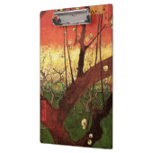 ジャポニズム：ヴィンセント・ヴァン・ゴッホの開花梅 クリップボード (左)