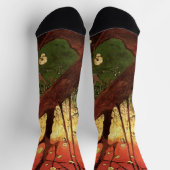 ジャポニズム:ヴィンセント・ヴァン・ゴッホの開花梅 ソックス (上部)