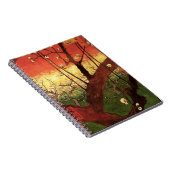 ジャポニズム:ヴィンセント・ヴァン・ゴッホの開花梅 ノートブック (右側)