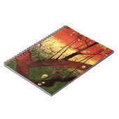 ジャポニズム:ヴィンセント・ヴァン・ゴッホの開花梅 ノートブック (左側)