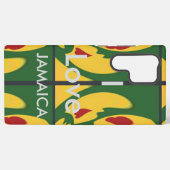 ジャマイカが大好き:ラスタの色鮮やかを受け入れる SAMSUNG GALAXYケース (裏面横)