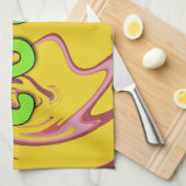 ジャマイカが大好き.png キッチンタオル (四つ折り)