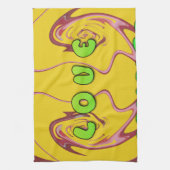 ジャマイカが大好き.png キッチンタオル (縦)