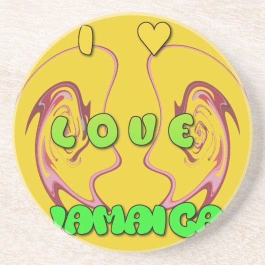 ジャマイカが大好き.png コースター (正面)