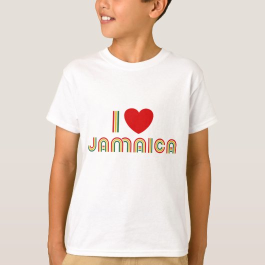 ジャマイカが大好き Tシャツ (正面)