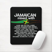 ジャマイカとジャマイカのミキシング誇りを持った マウスパッド (マウス)