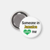 ジャマイカにいる誰かが私を愛している マグネット (正面/裏面)