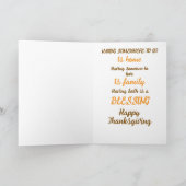 ジャマイカに感謝の祈りを捧げよう カード (内部)