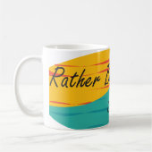 "ジャマイカに"のコーヒー・マグむしろあって下さい(カスタマイズ!) コーヒーマグカップ (左)