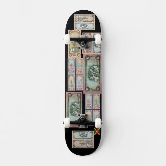 ジャマイカのお金 スケートボード (正面)