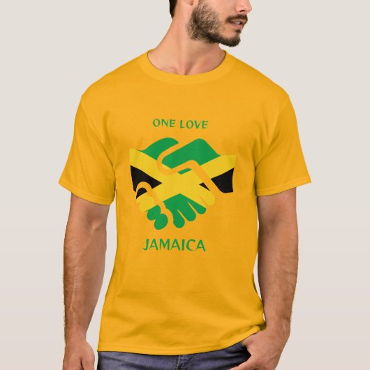 ジャマイカのひとつだけの愛 Tシャツ (正面)