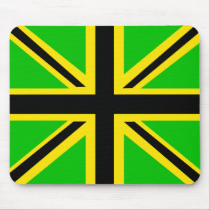 ジャマイカのイギリスの旗のマウスパッド マウスパッド