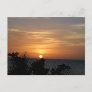 ジャマイカのオチョリオスの夕日 ポストカード