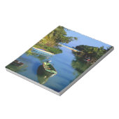 ジャマイカのオチョリオス付近の風光明媚な川 ノートパッド (回転)