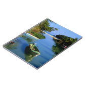 ジャマイカのオチョリオス近くの名勝の川 ノートブック (左側)