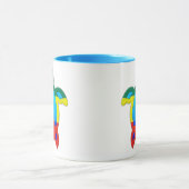 ジャマイカのカメ マグカップ (中央)