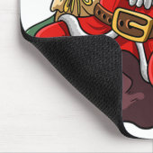 ジャマイカのクリスマスラスタサンタクロスラスタファリアp マウスパッド (コーナー)