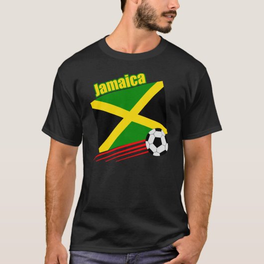 ジャマイカのサッカーチーム Tシャツ (正面)