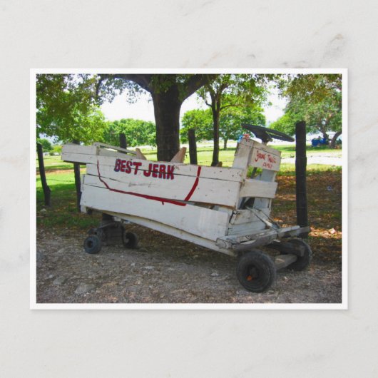 ジャマイカのジャーク ポストカード (正面)