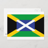 ジャマイカのスコットランド国旗 – ジャマイカ – スコットランド ポストカード (正面/裏面)