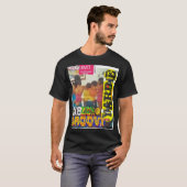 ジャマイカのスローダンス/LOVEベーシックDark Tシャツ (正面フル)
