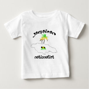 ジャマイカのナショナリストロゴ ベビーTシャツ