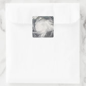 ジャマイカのハリケーン・グスタフ スクエアシール (バッグ)