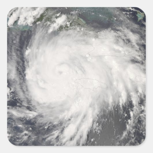 ジャマイカのハリケーン・グスタフ スクエアシール (正面)