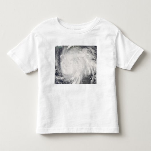 ジャマイカのハリケーン・グスタフ トドラーTシャツ (正面)