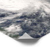 ジャマイカのハリケーン・グスタフ ポスター (角)