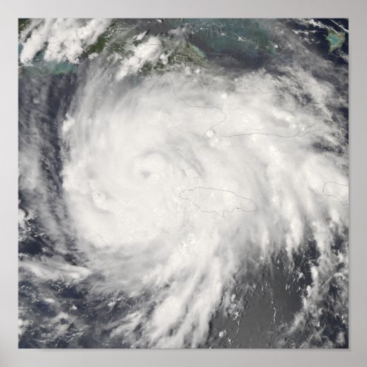 ジャマイカのハリケーン・グスタフ ポスター (正面)