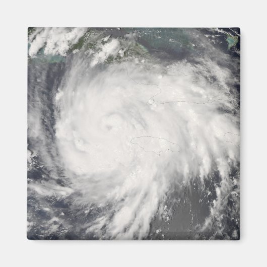 ジャマイカのハリケーン・グスタフ マグネット (正面)