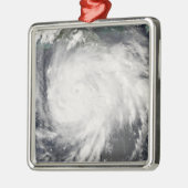 ジャマイカのハリケーン・グスタフ メタルオーナメント (左)