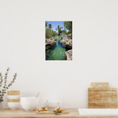 ジャマイカのブラックリバータウン、アリゲーターホール ポスター (キッチン)