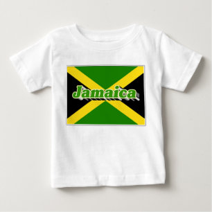 ジャマイカのベビーのTシャツ ベビーTシャツ