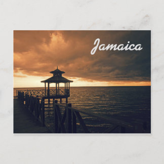 ジャマイカのポストカード　川でのラフティング ポストカード