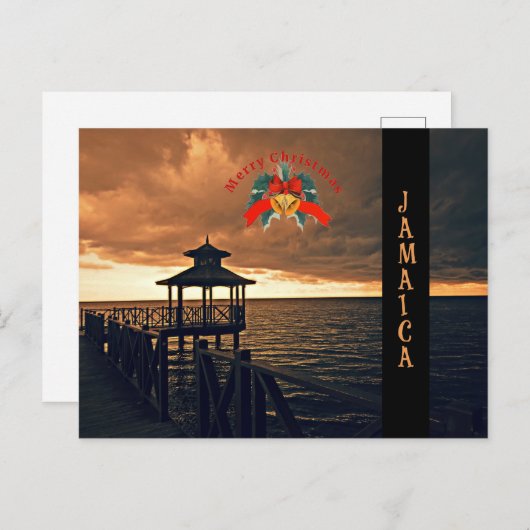 ジャマイカのメリークリスマス ポストカード (正面/裏面)