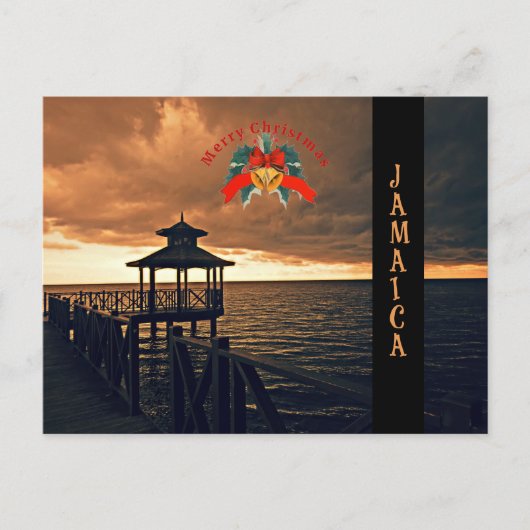 ジャマイカのメリークリスマス ポストカード (正面)