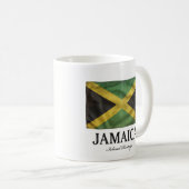 ジャマイカのヴィンテージフラグ | カリブ海の伝統 コーヒーマグカップ (正面右)