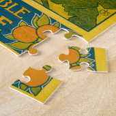 ジャマイカのヴィンテージ旅行ポスター ジグソーパズル (側面)